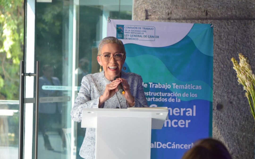 Acompaña Alejandra Reynoso a Asociaciones Civiles en la creación de la Ley General de Cáncer